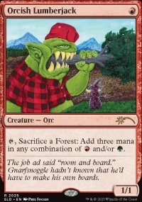 Orcish Lumberjack - Secret Lair