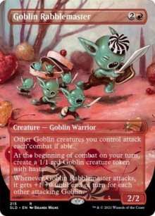 Goblin Rabblemaster - Secret Lair