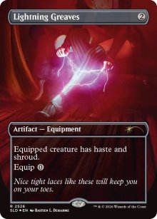 Lightning Greaves - Secret Lair