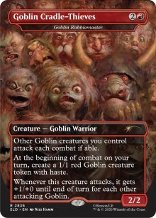 Goblin Rabblemaster - Secret Lair