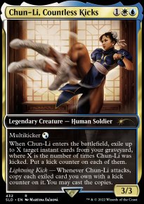 Chun-Li, Countless Kicks - Secret Lair