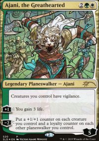 Ajani, the Greathearted - Secret Lair