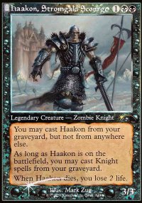 Haakon, Stromgald Scourge - Secret Lair