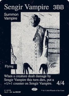 Sengir Vampire - Secret Lair x MSCHF: The Zeta Set