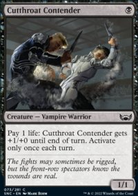 Cutthroat Contender - Streets of New Capenna
