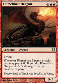 Flameblast Dragon - Shards of Alara