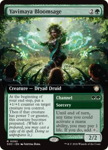 Yavimaya Bloomsage - Secrets of Strixhaven Commander Decks