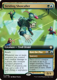 Striding Shotcaller - Secrets of Strixhaven Commander Decks