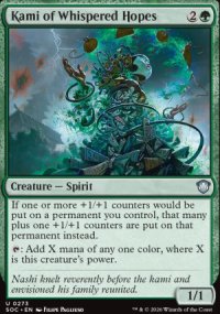 Kami of Whispered Hopes - Secrets of Strixhaven Commander Decks