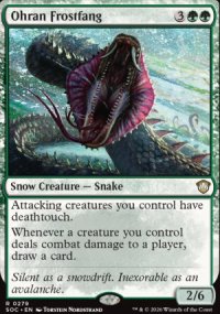 Ohran Frostfang - Secrets of Strixhaven Commander Decks