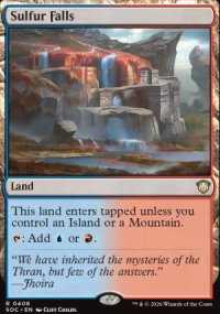 Sulfur Falls - Secrets of Strixhaven Commander Decks