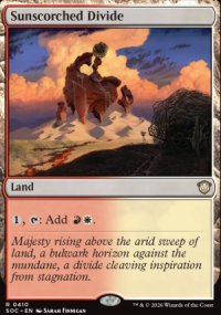 Sunscorched Divide - Secrets of Strixhaven Commander Decks