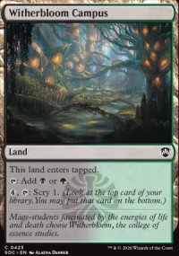 Witherbloom Campus - Secrets of Strixhaven Commander Decks