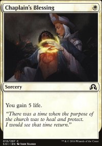 Chaplain's Blessing - Shadows over Innistrad
