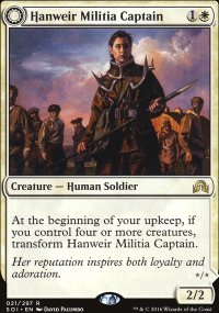 Hanweir Militia Captain - Shadows over Innistrad