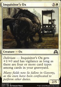 Inquisitor's Ox - Shadows over Innistrad