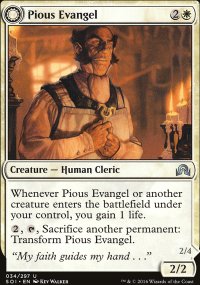 Pious Evangel - Shadows over Innistrad