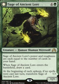 Sage of Ancient Lore - Shadows over Innistrad