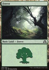 Forest 1 - Shadows over Innistrad