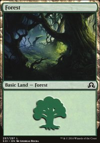 Forest 3 - Shadows over Innistrad