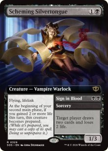 Scheming Silvertongue - Secrets of Strixhaven