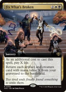 Fix What's Broken - Secrets of Strixhaven