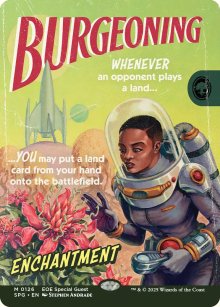 Burgeoning - Special Guests