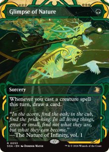 Glimpse of Nature 1 - Secrets of Strixhaven Mystical Archive