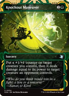 Knockout Maneuver 1 - Secrets of Strixhaven Mystical Archive