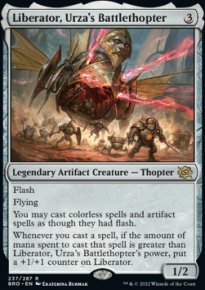 Liberator, Urza's Battlethopter 1 - The Brothers’ War