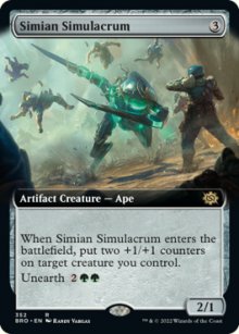 Simian Simulacrum 2 - The Brothers’ War