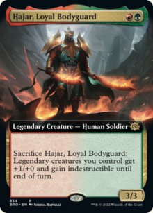 Hajar, Loyal Bodyguard - The Brothers’ War