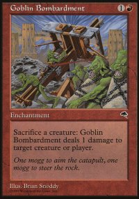 Goblin Bombardment - Tempest