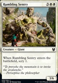 Rumbling Sentry - Theros Beyond Death