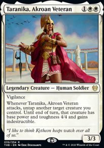 Taranika, Akroan Veteran 1 - Theros Beyond Death