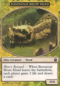 Ravenous Brute Head - Theros Challenge Deck : Face the Hydra