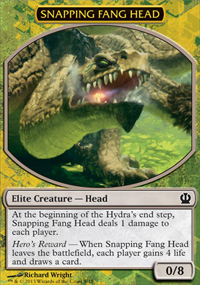 Snapping Fang Head - Theros Challenge Deck : Face the Hydra