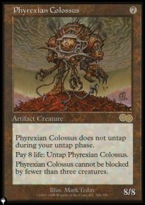 Phyrexian Colossus - The List