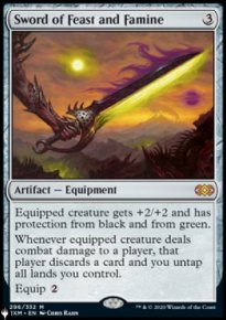 Sword of Feast and Famine - The List