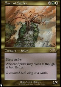 Ancient Spider - The List