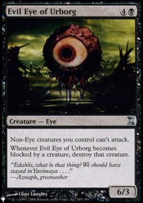 Evil Eye of Urborg - The List