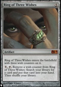 Ring of Three Wishes - The List