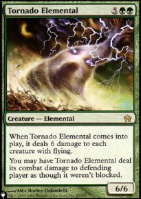 Tornado Elemental - The List