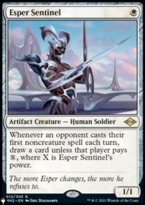 Esper Sentinel - The List