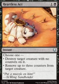 Heartless Act - Avatar: The Last Airbender