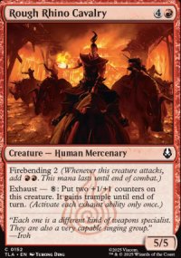 Rough Rhino Cavalry - Avatar: The Last Airbender