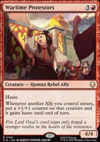 Wartime Protestors 1 - Avatar: The Last Airbender