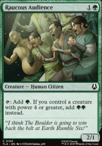 Raucous Audience - Avatar: The Last Airbender