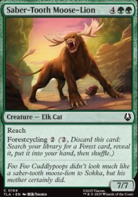 Saber-Tooth Moose-Lion - Avatar: The Last Airbender