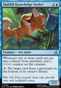 Dutiful Knowledge Seeker - Avatar: The Last Airbender Eternal-Legal